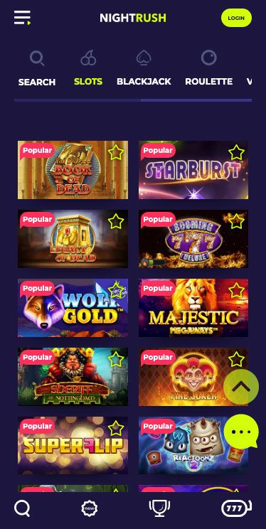 MegaStar Casino game